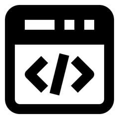 Development glyph icon
