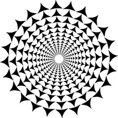 black and white round frame decoration, pattern, border, art, leaf, banner, ornament, flowers, icon, nature, circle.