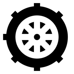 Ship glyph icon