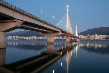 bridge over the river