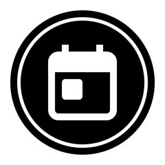 calendar Circular line icon