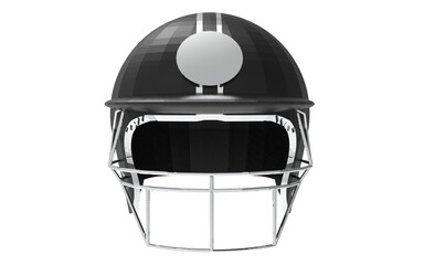 Fototapeta premium 3d render of a cricket helmet