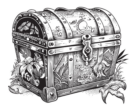 treasure box clip art