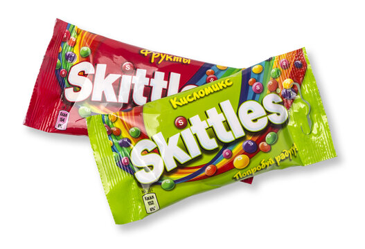 Pack Of Fruit Skittles