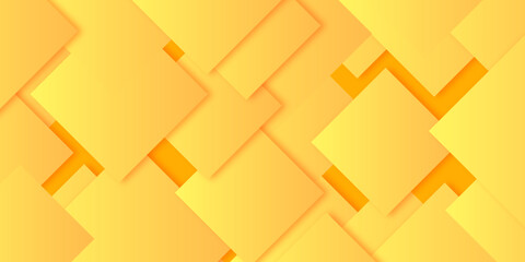 Abstract orange geometrical vector background with lines, modern and seamless geometric background with squares and golden lines, technology modern background with geometrical shapes.