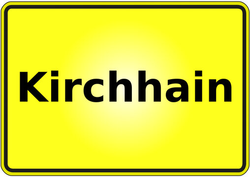 Ortseingangsschild Deutschland Stadt Kirchhain