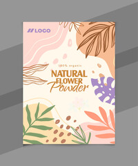 Poster ,Banner Design, natural Flower ,Poster Design Background ,Design Social Media ,Post Design, Facebook Poster