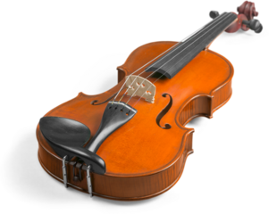 Classic string musical instrument Violin