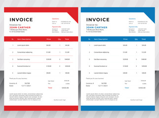 Modern Business Invoice Business Design Template