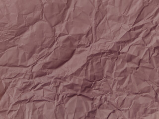 Abstract brown luxury seamless and grunge vintage old-looking scrunched up paper or crumpled paper texture realistic crease sheet for wallpaper, cover and design.