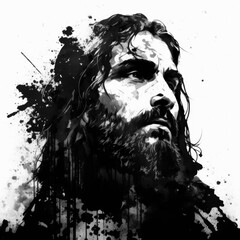 Portrait of Jesus Christ, Generative Ai