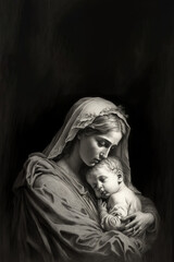Mary and Jesus, Generative Ai