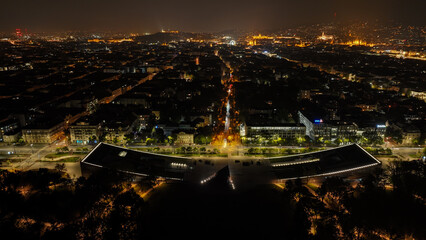 view of the city