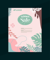Poster Banner Design natural Flower Poster Design Background Design Social Media Post Design Facebook Poster