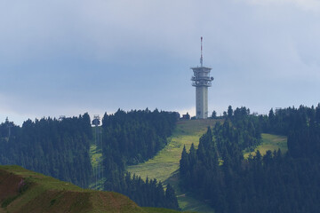 Obraz premium Blick zum Klínovec (deutsch Keilberg )