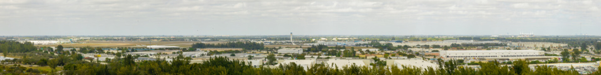 Aerial photo Opa Locka Executive Airport Miami FL