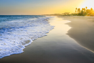 Carneiros Beach at sunset in Pernambuco, Northeastern Brazil, South America