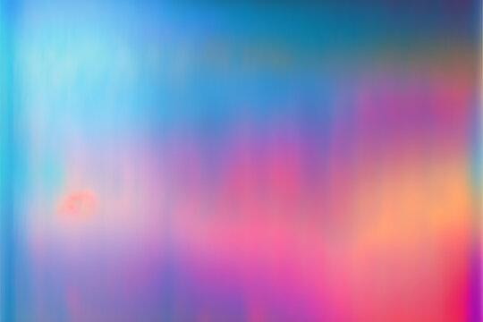 Blurred Abstract Holographic gradient blended rainbow colors with enhanced half tone, digital soft noise and grain textures for trending Lo-Fi background ... Veja mais texture hd ultra definition