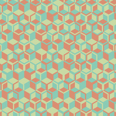 Hexagonal Maze pattern abstract illustration