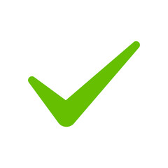 Green check mark icon