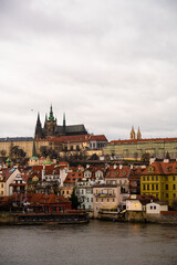 View of Prague Castle (Czech: Prazsky hrad)
