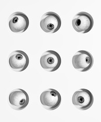 Arte 3D | Ojos mirando en todas las direcciones 