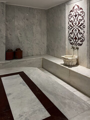 Turkish hammam bath interior - 567804466