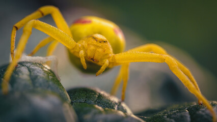 gelbe Krabbenspinne (Xysticus cristatus)