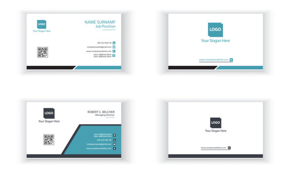 Visiting card design 2023, vector corporate card template, modern business card, business card visiting card 