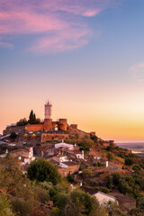 A castel in the hill