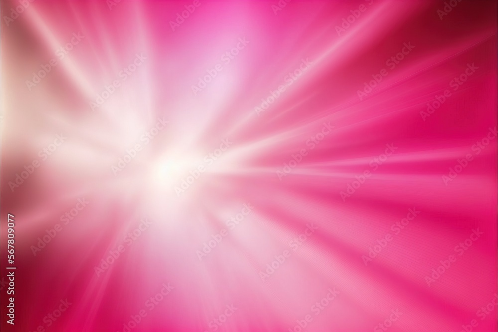 Aufkleber a pink and white background with a star burst in the middle of the center of the image and a red bac