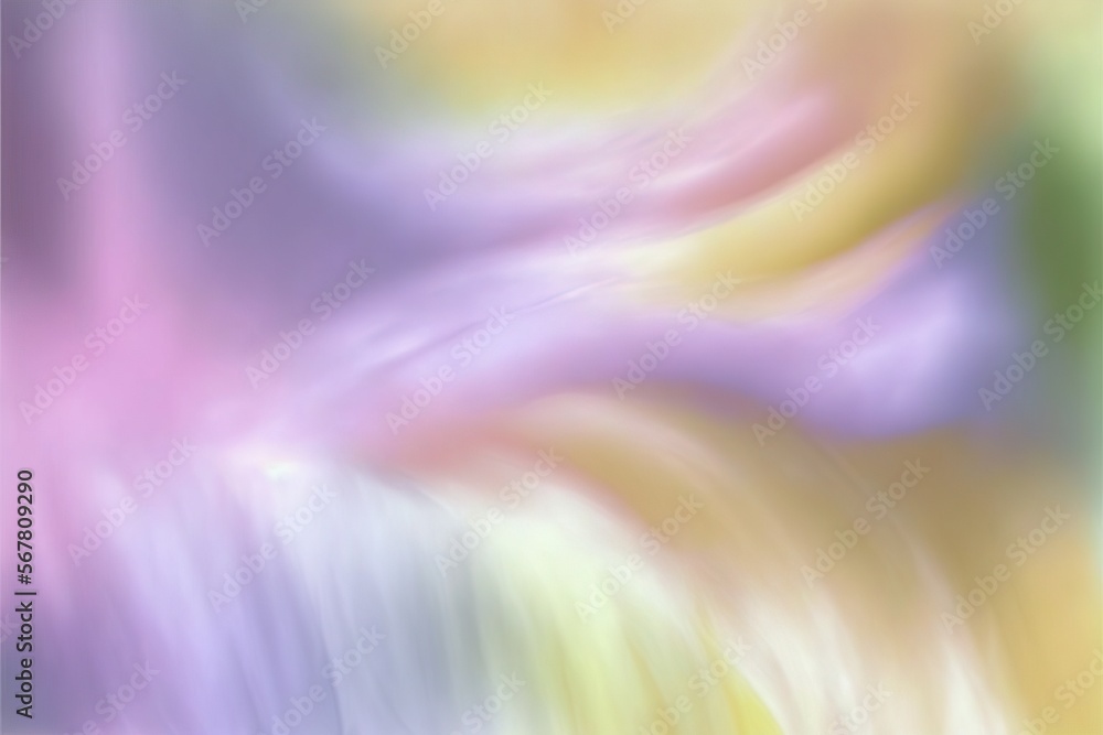 Poster a blurry image of a multicolored background with a blurry image of the colors of the rainbow and blu