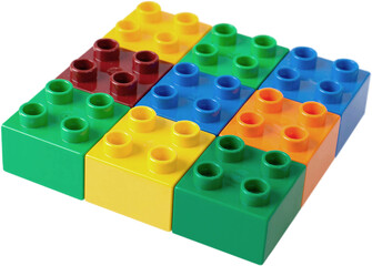 Bright Color plastic Building Blocks for kids