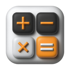 Calculator 3D application icon