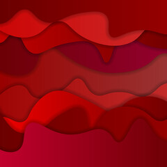 Red background in wave vector