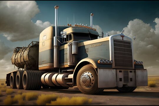 Camion remorque