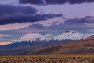 Naklejka premium Mountains in Bolivia