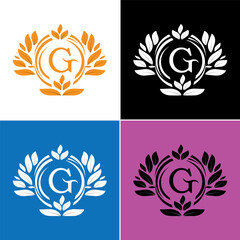 Luxury business Logo template design.

