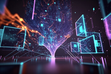 Obraz premium Big Data