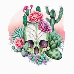 Cute Scull Art
