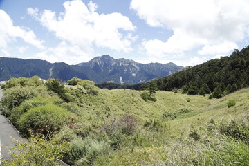 landscape in the mountains