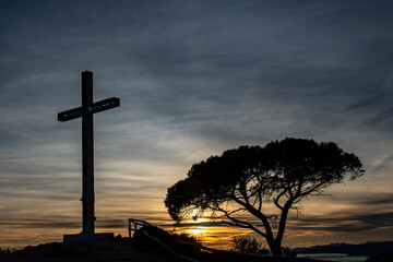 Cruz de Benidorm, Alicante, Costa de Levante, Espa&ntilde;a.