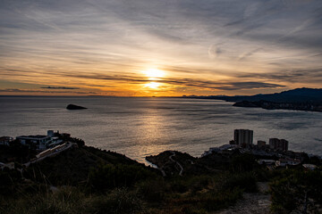 Cruz de Benidorm, Alicante, Costa de Levante, España.