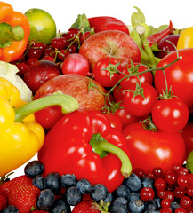 Assortment of fresh produce