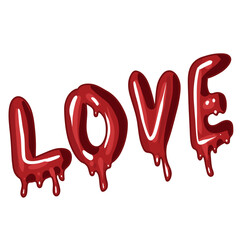 Love, Creepy Valentine clipart, Spooky Valentine, Pastel Goth digital stickers, Alternative Valentine day vector EPS10