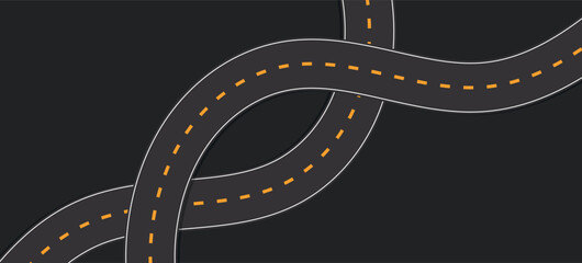 Naklejka premium sfondo, strada, autostrada, linee di mezzeria,