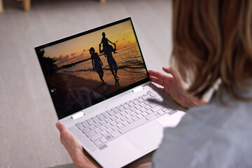 Watching TV Video On Laptop Online