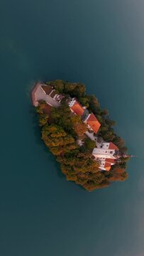Island with Church at Lake Bled