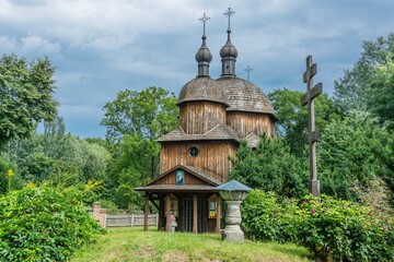 drewniana  cerkiew