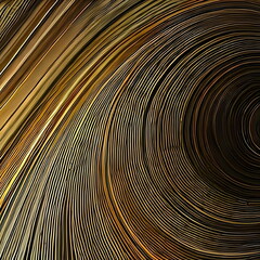 abstract yellow background Generative AI